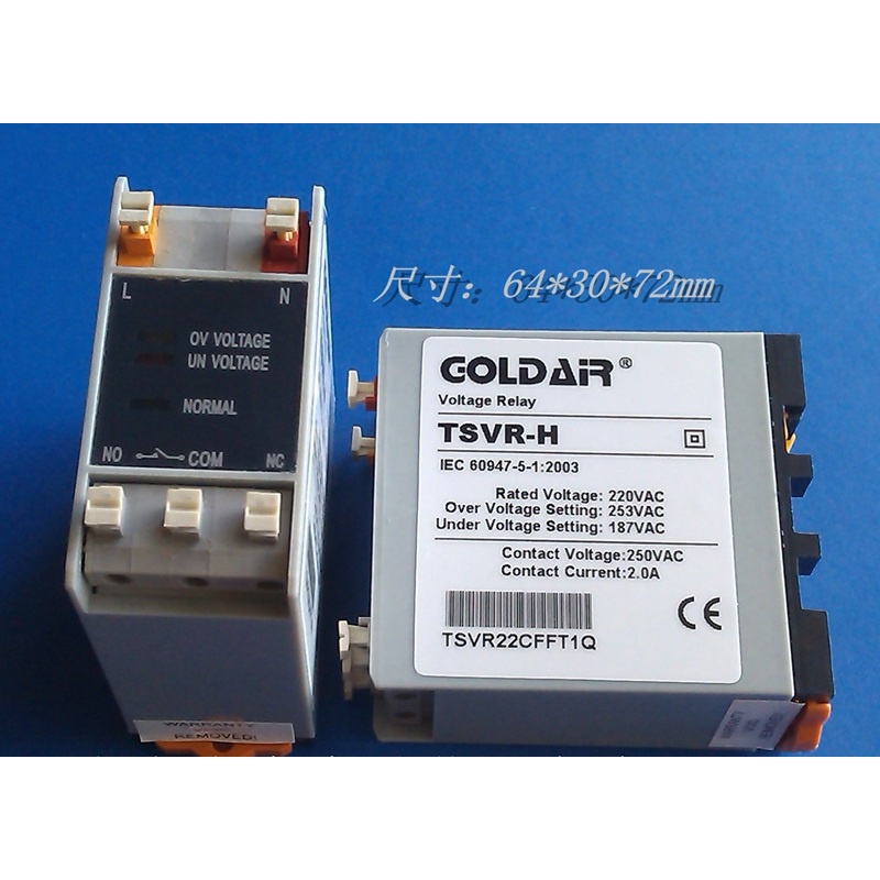 Sz ตัวป้องกันพาวเวอร์ซัพพลายเฟสเดียว TSVR-H (SVR-220) | Shopee Thailand