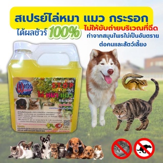 ภาพหน้าปกสินค้าสเปรย์ไล่หมา แมว กระรอก ปริมาณ 475ml. 2000ml. สูตรสมุนไพรไทยออแกนนิค ปลอดภัยต่อคนและสัตว์เลี้ยง ที่เกี่ยวข้อง