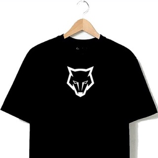 WOLF Printed t shirt unisex 100% cotton