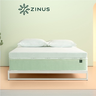 สินค้า [ขายดี] Zinus ที่นอนชาเขียว สเปคนุ่ม รุ่น Baily หนา 7 cm. ขนาด 3 ฟุต **รับประกัน 5 ปี ส่งฟรี