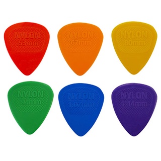 ปิ๊กกีตาร์ Dunlop Nylon Midi Standard Pick (443)