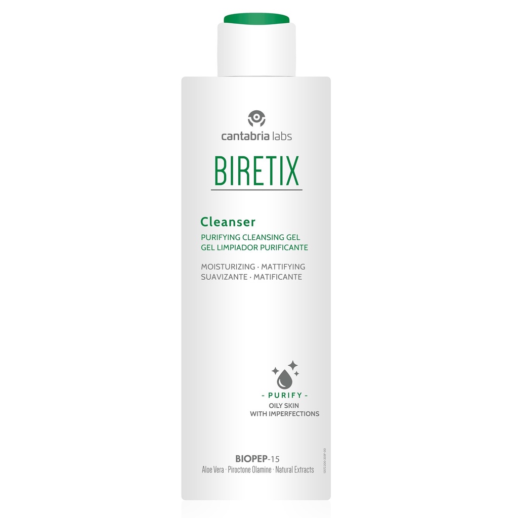 biretix-cleanser-purifying-gel-เจลทำความสะอาดผิว-ผิวมัน-คนเป็นสิว-ควบคุมความมัน