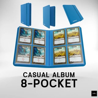 Casual Album 8-Pocket  แฟ้มเก็บการ์ดขนาดมาตรฐานได้ ประมาณ 66 x 91 mm
