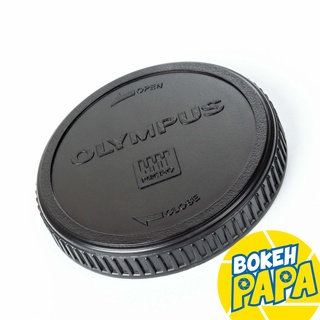 ฝาปิดท้ายเลนส์ OLYMPUS / PANASONIC M43-MOUNT สำหรับใส่เลนส์ ( OLYMPUS / PANASONIC M43 Rear Lens Cap )( M43 / M4/3 MOUNT