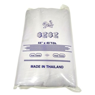 สินค้า ผ้าสาลูขาวไทยแฮนด์ กว้าง44 นิ้ว ยาว40 หลา (ขายยกพับไม่ตัด) ผ้าสาลูอย่างดีเนื้อละเอียด ใช้ทำผ้าอ้อมเด็ก ผ้าปิดจมูกได้