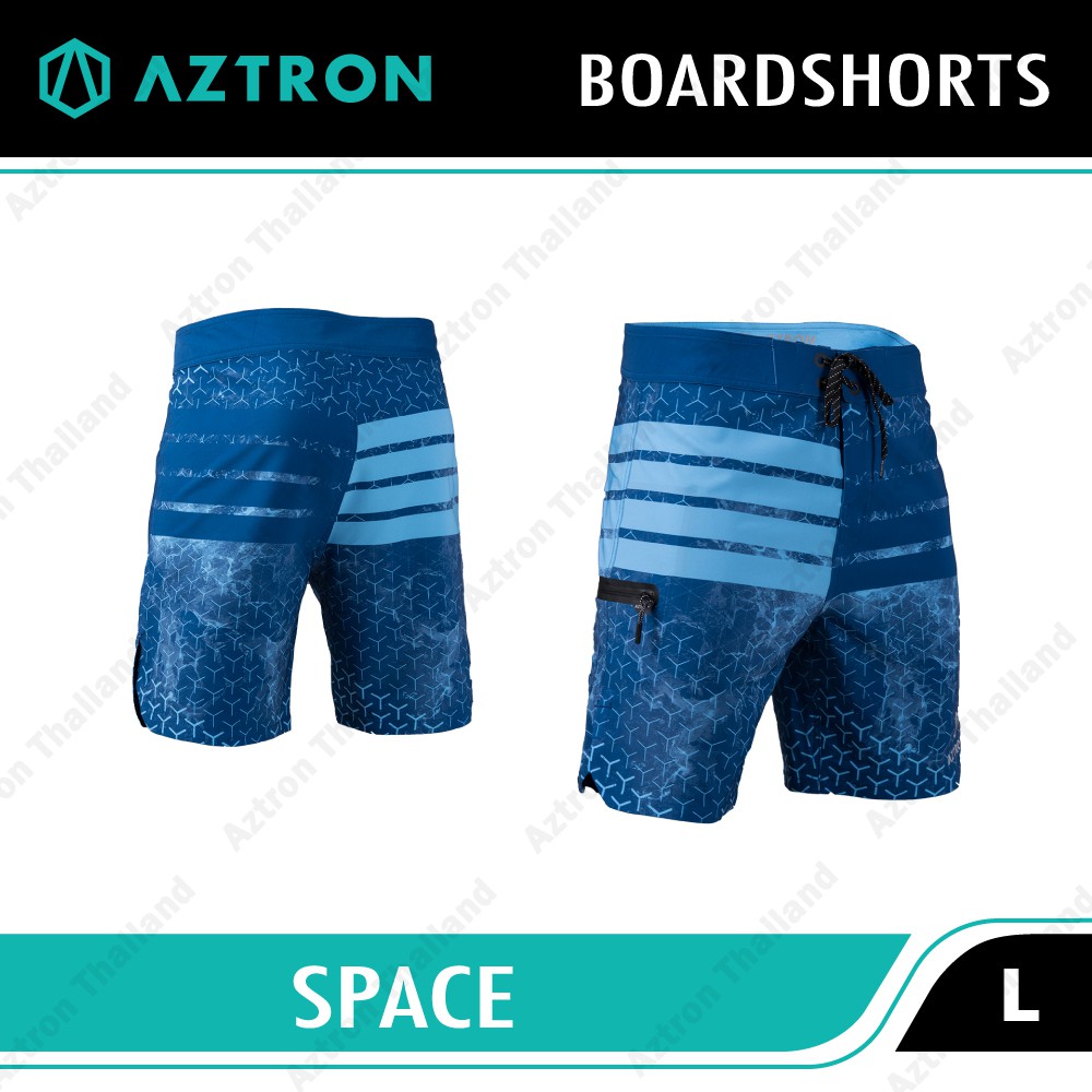 Aztron Polyester Spandex Space Boardshorts กางเกงกีฬา ระบายอากาศได้ดี  แห้งไว ใส่สบายไม่ร้อน | Shopee Thailand