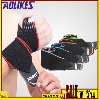 สินค้า พร้อมส่ง Aolikes-1540 ถุงมือฟิตเนส ถุงมือออกกำลังกาย