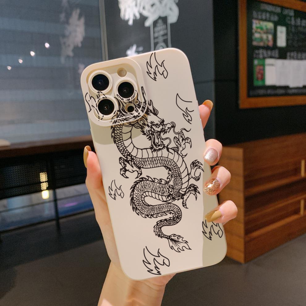 เคสโทรศัพท์มือถือ-ขอบสี่เหลี่ยม-ลายมังกรจีน-สําหรับ-iphone-14-plus-13-pro-max-12-iphone-11-xr-8-7-se-2022