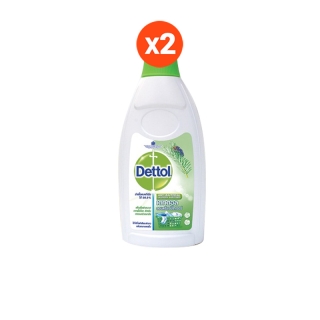 [ใส่โค้ดลดเพิ่ม 150.-]Dettol เดทตอล ลอนดรี แซนิไทเซอร์ 750 มล. (2ขวด)-2ขวด