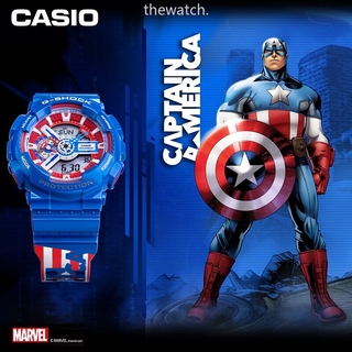 ภาพขนาดย่อของภาพหน้าปกสินค้าgshock GA110 Avengers Marvel ความร่วมมือรุ่นพิเศษจำนวน จำกัด Iron Man Spiderman นาฬิกาผู้ชายและผู้หญิงนาฬิกา จากร้าน thewatch.th บน Shopee ภาพที่ 1