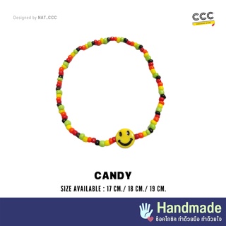 สร้อยข้อมือลูกปัด รุ่น CANDY | Chocochic Bracelet