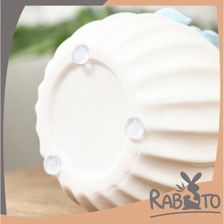 🐰 RABITO 🐰 【KM1032】ซิลิโคนป้องกันกระแทก ยางกันกระแทก ยางซิลิโคน กันกระแทก 24PCS กันกระแทกมุมโต๊ะ กันชนประตู