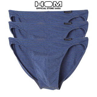 ภาพหน้าปกสินค้าHOM (ออฮ์ม) รุ่น 401486-1160 packs 3 กางเกงในชาย Micro Briefs ผ้าCotton สัมผัสนุ่ม ใส่สบาย มีความยืดหยุ่น รูปทรงกระชับ ที่เกี่ยวข้อง