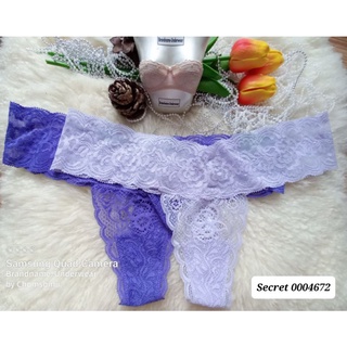 Secret Size XS,S,XL,2XL ชุดชั้นใน/กางเกงใน ทรงจีสตริง G-string 0004672