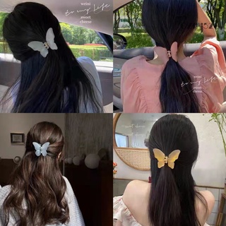 【AG】Fashion Hair Claw Elegant Cross Teeth Butterfly Shape Design Hair Clip Hair Accessories