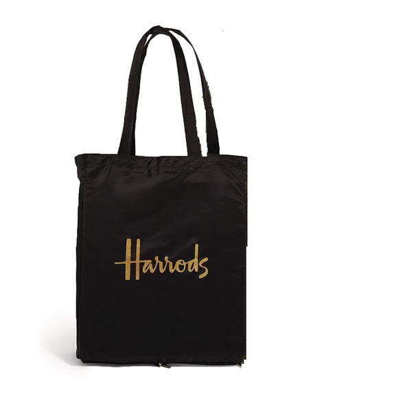 Harrods pocket store shopper bag