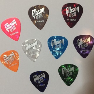 ภาพขนาดย่อของภาพหน้าปกสินค้าปิ๊กกีตาร์ FENDER - IBANEZ GIBSON อย่างดีของแท้ ลดราคาพิเศษ ขนาด 0.46 0.5 0.7 0.8 มิลลิเมตร  พร้อมส่ง ส่งเร็ว จากร้าน thewin1976 บน Shopee