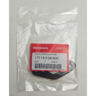17119-K26-900 ฉนวนท่อไอดี Honda Msx125 แท้ศูนย์