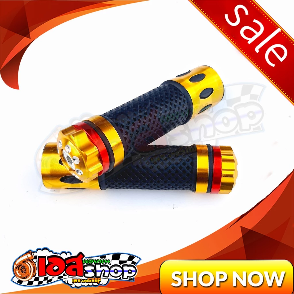 ปลอกแฮนด์แต่งสีทอง รุ่นเวฟ,ดรีม,โซนิค,MSX