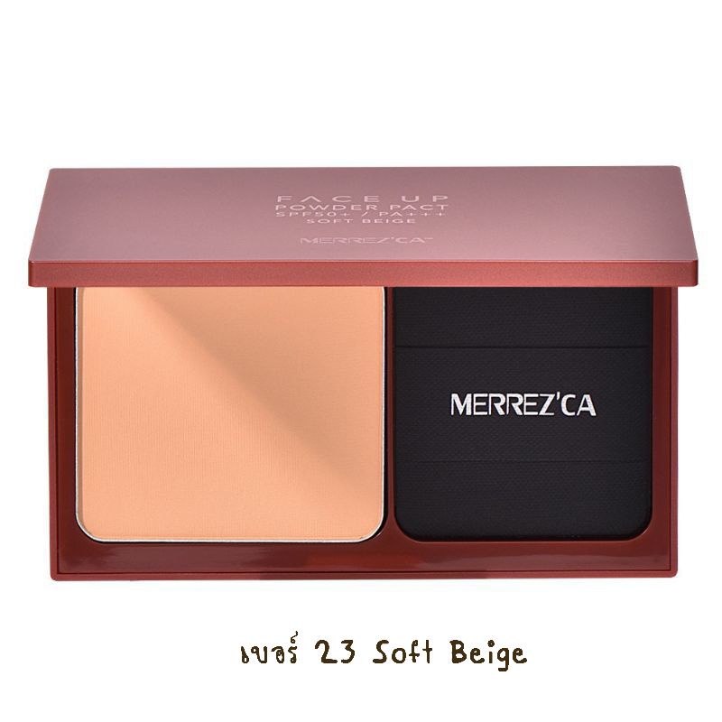 merrezca-face-up-powder-pact-spf50-pa-แป้งผสมรองพื้น-เมอร์เรซกา-ของแท้-100