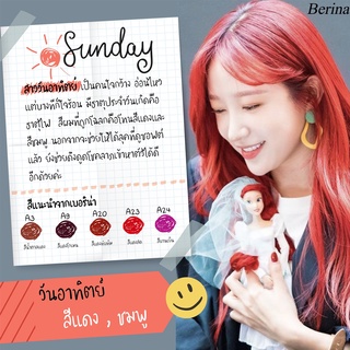 ภาพขนาดย่อของภาพหน้าปกสินค้าถูกสุดในไทย Berina เบอริน่า ครีมเปลี่ยนสีผม สีย้อมผม ปิดผมขาว ปิดหงอก สีแฟชั่น Berina Hair Color จากร้าน chutima.online บน Shopee ภาพที่ 2