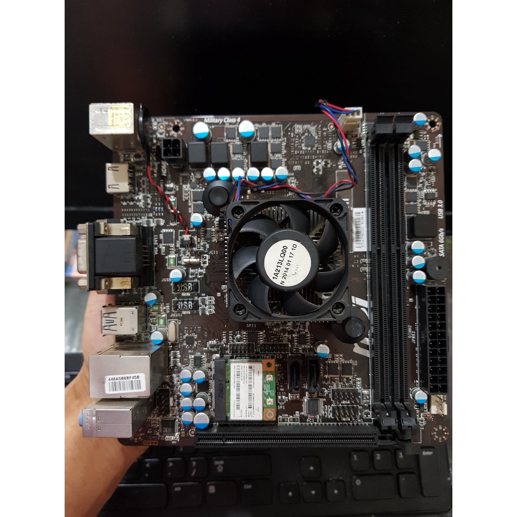 โมโบ้บอร์ด MSI AM1L AMD SEMPRON 2650 APU WIRH RADEON R3 MINI ITX ...