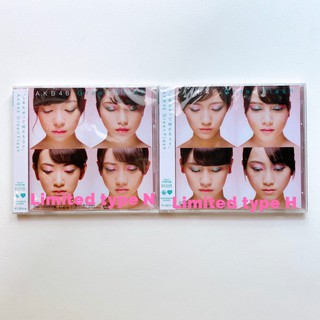AKB48 CD + DVD SingleGeen Flash  type N &amp; H  limited edition แผ่นใหม่ ยังไม่แกะ Sealed - มีรอยแตกที่กล่องตามรูป