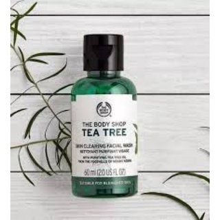 The Body Shop👉🏻Tea Tree Skin Clearing Facial wash 60ml