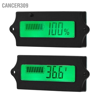 Cancer309 ตัวบ่งชี้ความจุแบตเตอรี่ Lcd 6-63V Pcb Htn สีเขียว