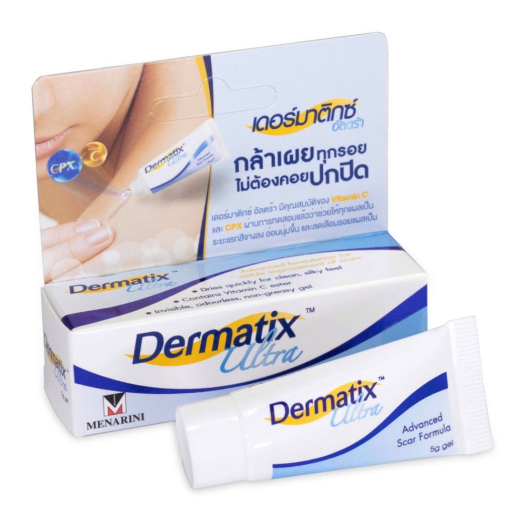 Dermatix Ultra Gel 5 g. เดอร์มาติกซ์ อัลตร้า เจล 5 กรัม (ของแท้ 100% ...