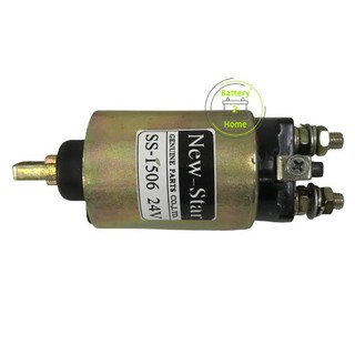 ออโตเมติกไดสตาร์ท มิตซูบิชิ แคนเตอร์ Starter solenoid MITSUBISHI CANTER SS-1506 (24V) แกนสั้น