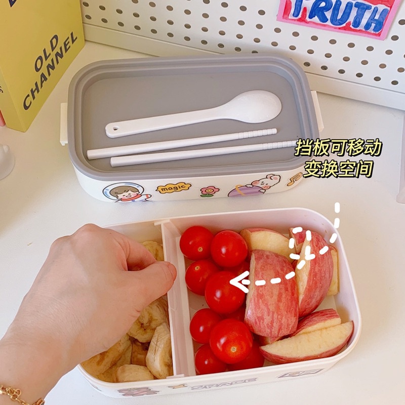 กล่องข้าว-กล่องใส่ผลไม้-กล่องใส่อาหาร-กล่องใส่อาหารกลางวัน-กล่องข้าวมีฝาปิด-กล่องข้าวชั้นเดียว-กล่องข้าวสองชั้น