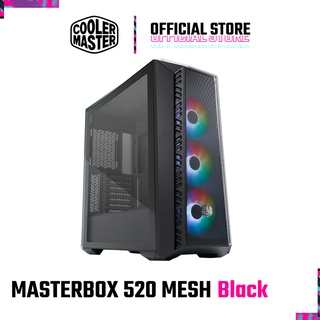 Cooler Master MASTERBOX 520 Mesh สีดำ (Case, เคสคอมพิวเตอร์) MB520-KGNN-S00