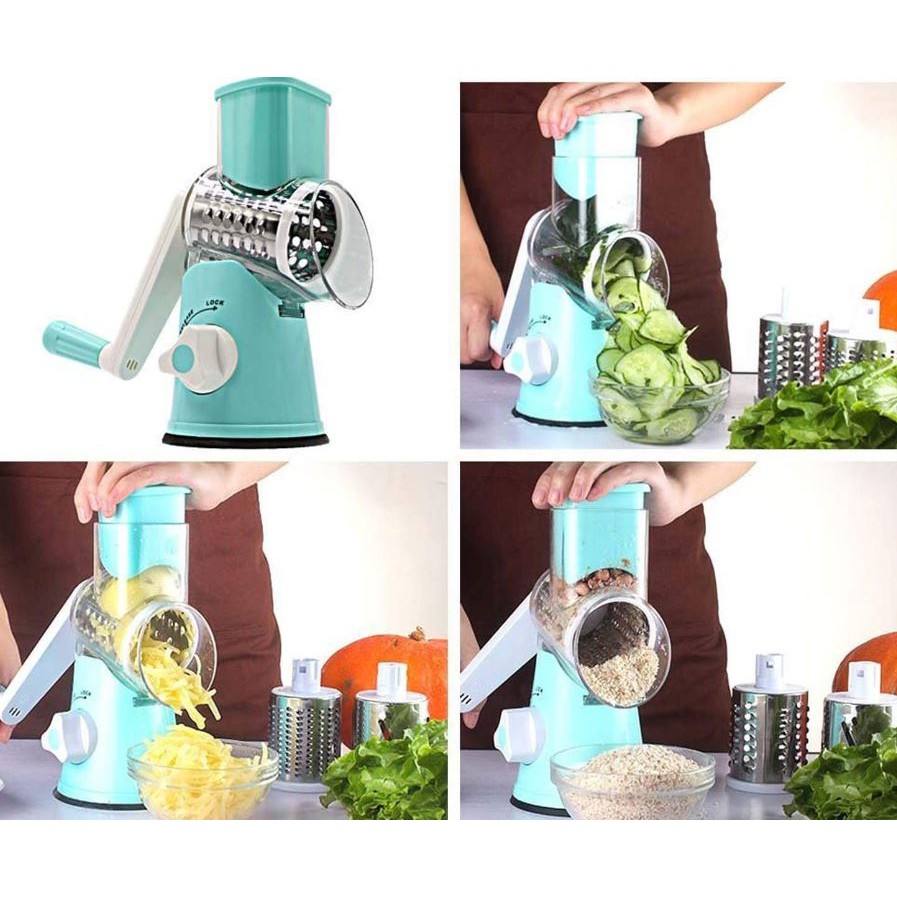 tabletop-drum-grater-เครื่องหมุนปั่นสไลด์ผักผลไม้มืออาชีพ