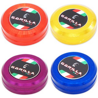 (มี 5 สี) ฝาปิดกระปุกปั้มดิส รุ่น GORILLA (สีแดง,ทอง,เงิน,น้ำเงิน,ม่วง)