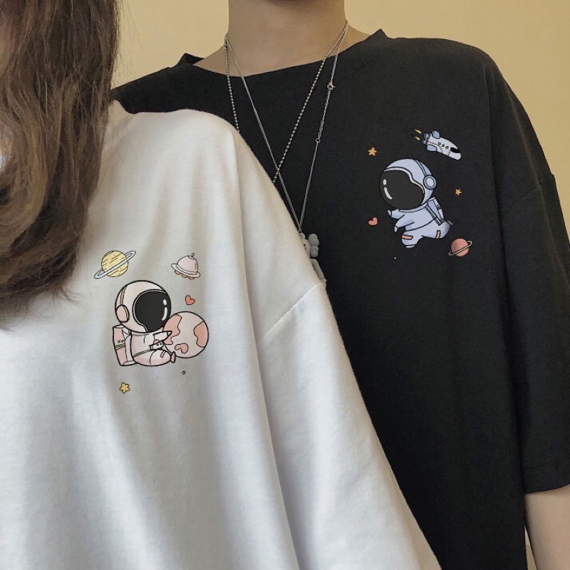 เสื้อยืดลายการ์ตูน-นักอวกาศ