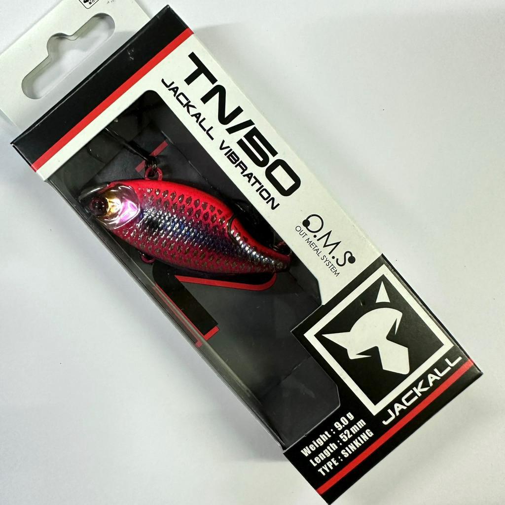 JACKALL TN50 Vibration Lure - 2 Inch 0.3oz Sinking Bait For Black Bass Fishing