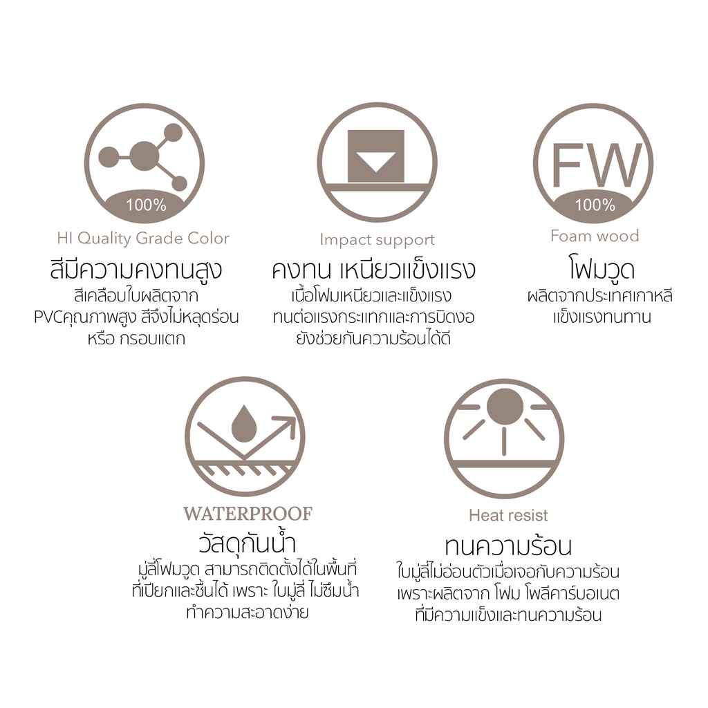 มู่ลี่ไม้-โฟมวู๊ด-fwk08-สี-dark-oak-foam-wood-blinds-แบร์นไมโคร