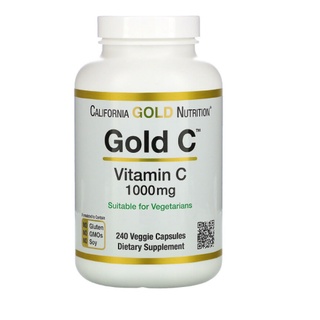 ภาพขนาดย่อของภาพหน้าปกสินค้า(พร้อมส่ง) California Gold Nutrition, Gold C, Vitamin C, 1,000 mg, 60, 240 Capsules จากร้าน beautycafe101 บน Shopee ภาพที่ 3