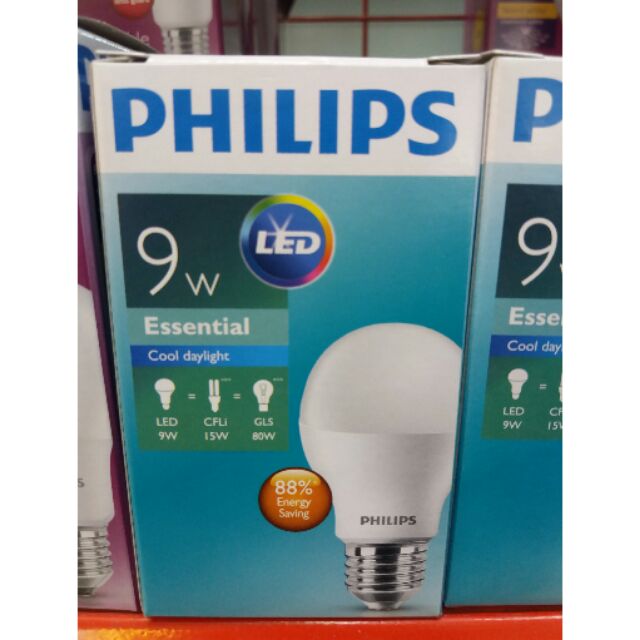 philips-หลอด-led-a60-essential-9w-แสงขาว-daylight-e27