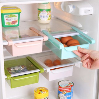 กล่องเก็บของ กล่องเก็บของในตู้เย็น กล่องเก็บอาหารในตู้เย็น แบบหนีบ อุปกรร์จัดเก็บ ของในตู้เย็น T0296