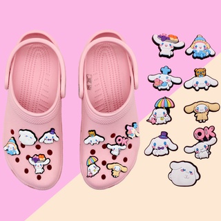 Yugui 1 ชิ้น Jibbitz Crocs DIY shoe charms เด็กผู้ชาย เด็กหญิง เด็ก ของขวัญคริสต์มาสสำหรับเด็ก pvc รองเท้าแตะ accessories ลายอะนิเมะสุนัขน่ารัก