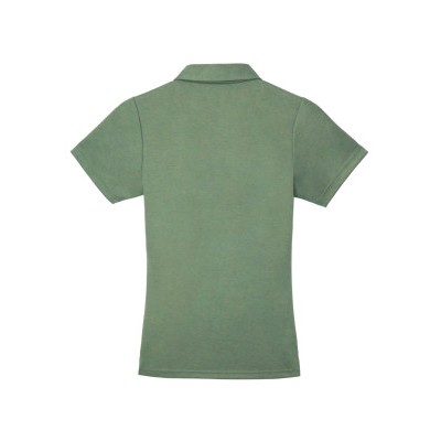 เสื้อโปโลผู้หญิง-แขนปล่อย-ท็อปดาย-เนื้อผ้านุ่มลื่น-ใส่สบาย-ระบายอากาศดี-ซับเหงื่อดี-สีเขียว