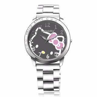 ภาพขนาดย่อของภาพหน้าปกสินค้านาฬิกาข้อมือควอตซ์ สายสแตนเลส ลายการ์ตูน Hello Kitty น่ารัก สําหรับผู้หญิง จากร้าน timarco.th บน Shopee ภาพที่ 5