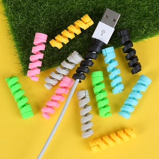 Data Cable Protectors，charging Cable Cover, Data Cable Winding Machine, USB Cable Protection Sleeve,  Spring Spiral Rope