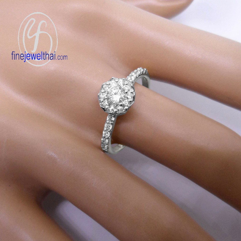 finejewelthai-แหวนเพชรcz-แหวนเงินแท้-แหวนแต่งงาน-diamond-cz-silver-ring-valentine-gift97