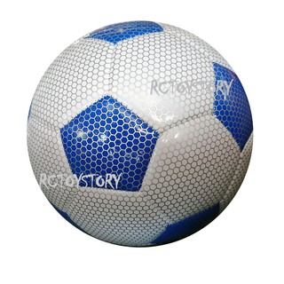 สินค้า Rctoystory ลูกบอล ฟุตบอล ฟุตซอล บอลหนัง เบอร์ 4 (เส้นรอบวง 60 ซม.)