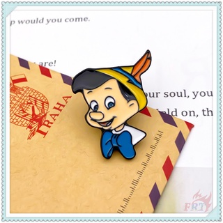 ★ เข็มกลัด The Adventures of Pinocchio - Fairy Tale ★ เข็มกลัดแฟชั่น Doodle Enamel Pins สําหรับติดกระเป๋าเป้สะพายหลัง 1 ชิ้น