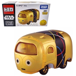 แท้ 100% จากญี่ปุ่น โมเดล ดิสนีย์ รถซีทรีพีโอ สตาร์วอร์ส Disney Takara Tomy Tomica Star Wars Tsum Tsum C-3PO Tsum Cars