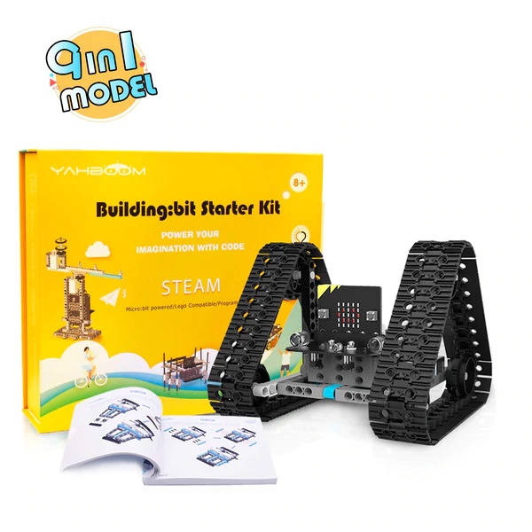 ชุดหุ่นยนต์ Building:bit Starter Kit 9 in 1สำหรับ micro:bit เพื่อการ ...